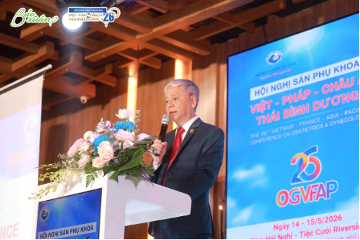 Đồng h&agrave;nh c&ugrave;ng Hội nghị Sản Phụ khoa Việt - Ph&aacute;p - Ch&acirc;u &Aacute; - Th&aacute;i B&igrave;nh Dương lần thứ 26: 16 năm khẳng định vị thế từ nền tảng khoa học - Ảnh 2.