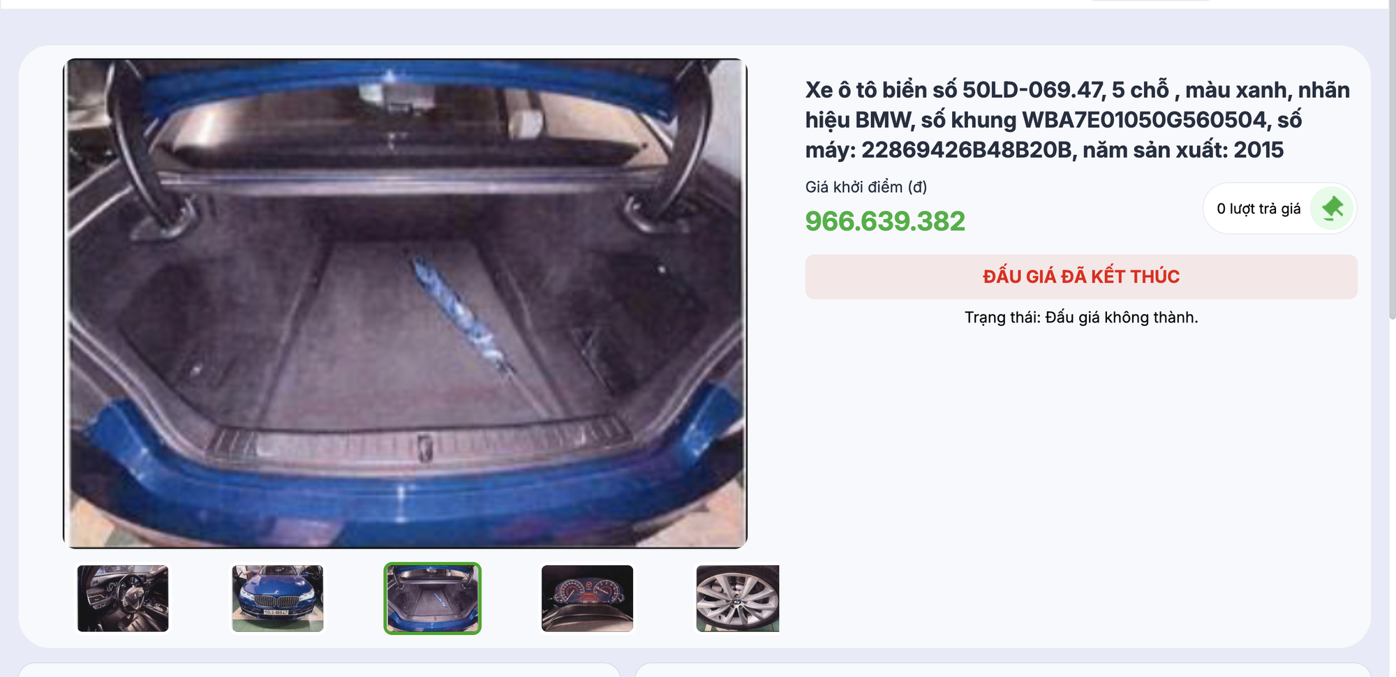 Chiếc Maybach biển VIP của b&agrave; Trương Mỹ Lan b&aacute;n được 16 , 6 tỉ đồng tại TPHCM - Ảnh 2.