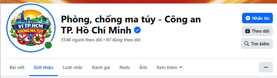 Tăng 217 . 000 Người theo d&otilde;i fanpage Ph&ograve;ng , chống ma t&uacute;y - C&ocirc;ng an TP . HCM trong 1 tiếng - Ảnh 2.