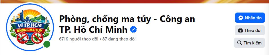 Tăng 217 . 000 Người theo d&otilde;i fanpage Ph&ograve;ng , chống ma t&uacute;y - C&ocirc;ng an TP . HCM trong 1 tiếng - Ảnh 3.