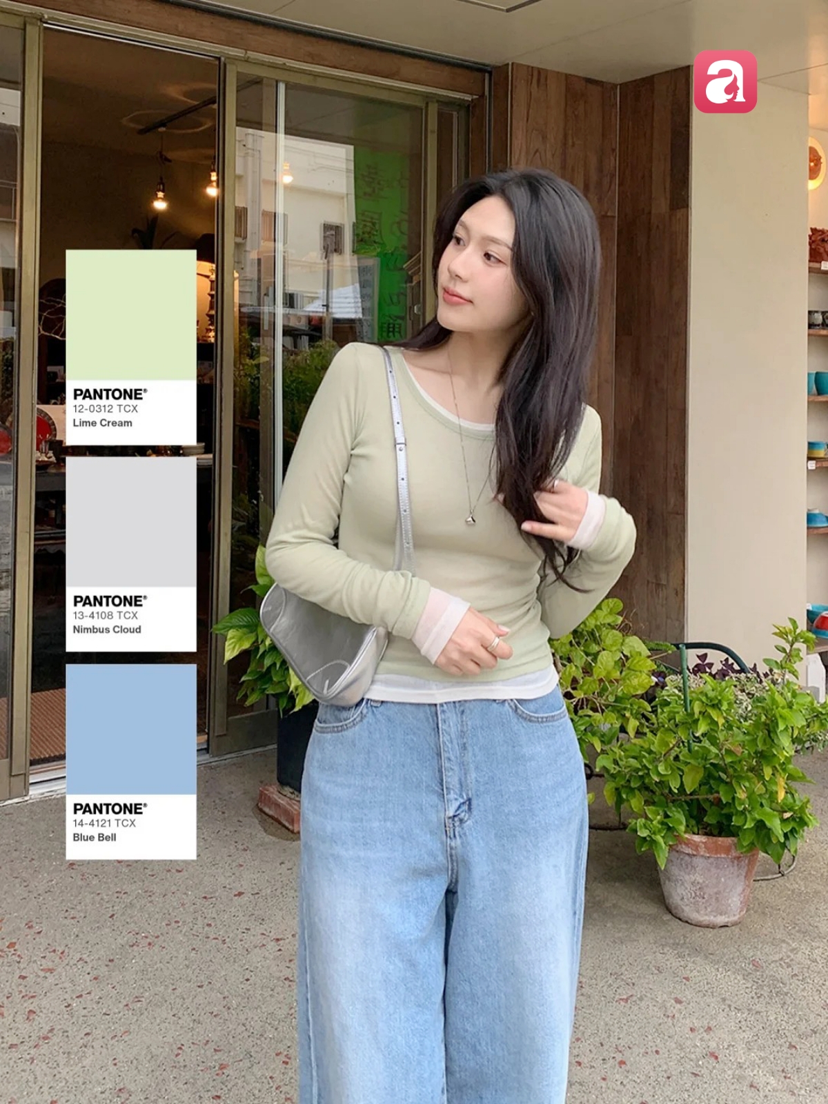 Phụ nữ H&agrave;n mặc đẹp kh&ocirc;ng hẳn nhờ đồ đắt tiền, b&iacute; quyết nằm ở c&aacute;ch phối m&agrave;u - Ảnh 7.