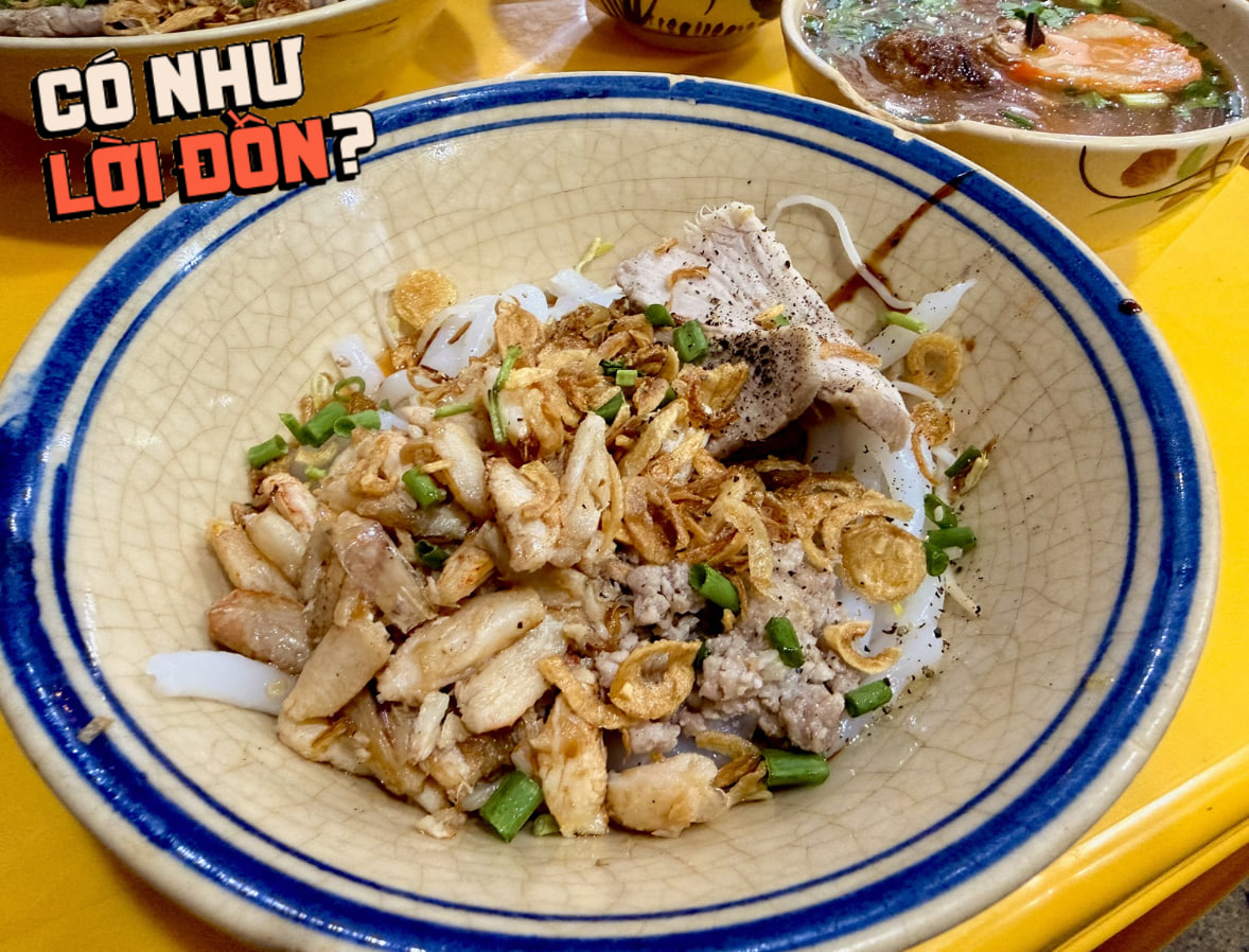 Thử b&aacute;nh canh cua trộn kh&ocirc; tại Ph&uacute; Nhuận với sốt cua đặc biệt hấp dẫn - Ảnh 8.