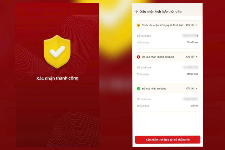 C&aacute;c Bước tự x&aacute;c thực sim ch&iacute;nh chủ tr&ecirc;n ứng dụng VNeID năm 2026 - Ảnh 4.