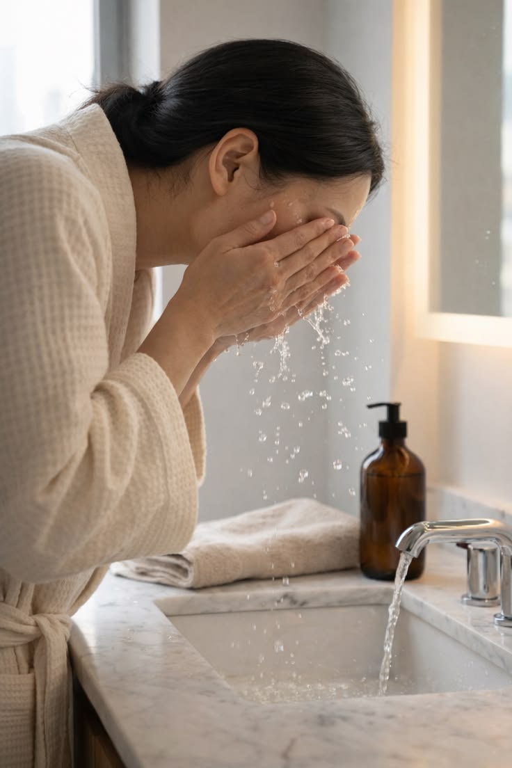 Nhiều người H&agrave;n kh&ocirc;ng rửa mặt buổi s&aacute;ng v&igrave; một l&yacute; do- Ảnh 1.
