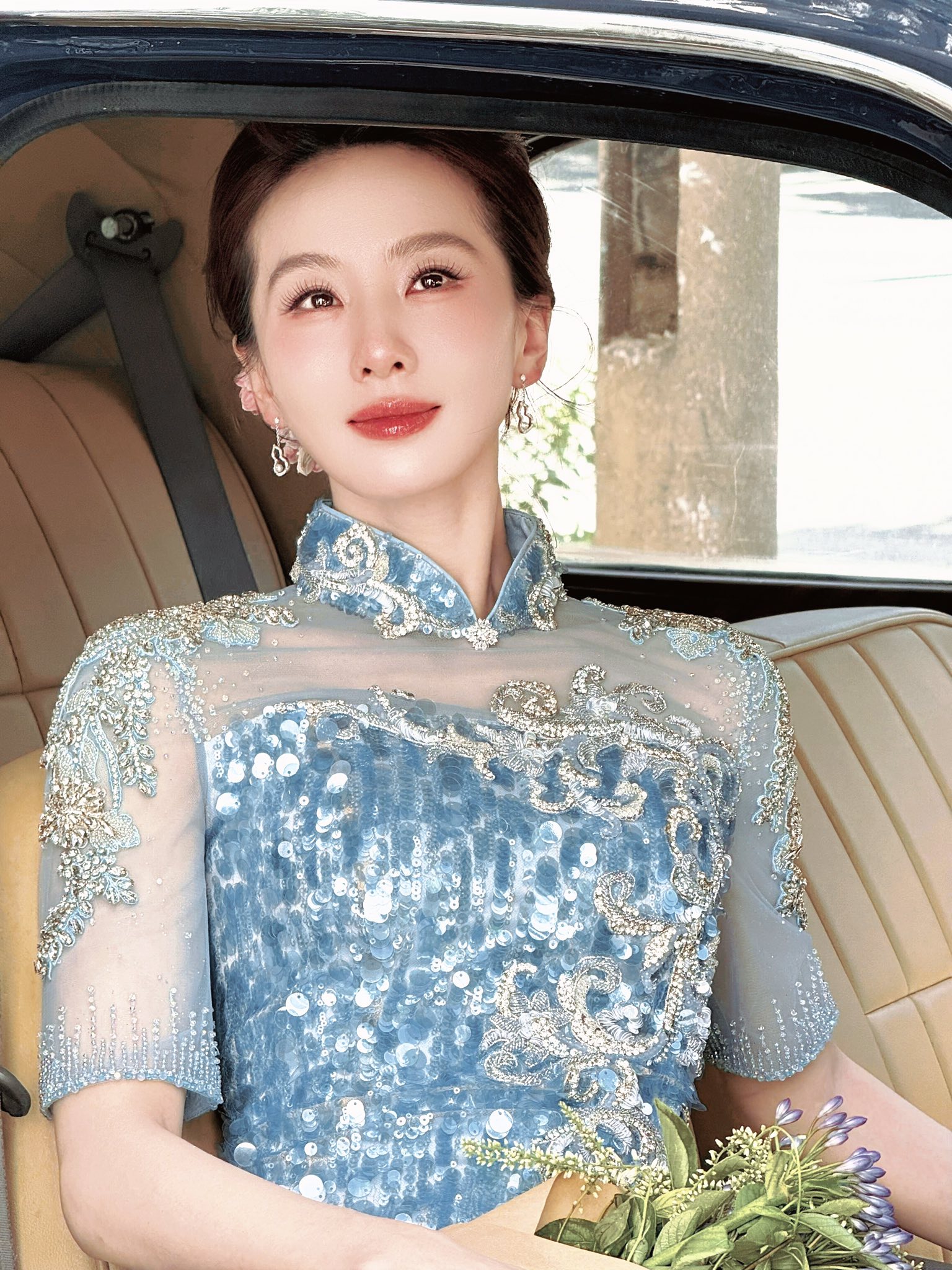 Lưu Thi Thi ghi điểm Tại H&agrave; Nội với Nhan sắc tuyệt mỹ v&agrave; phong c&aacute;ch n&agrave;ng thơ 2026 - Ảnh 3.