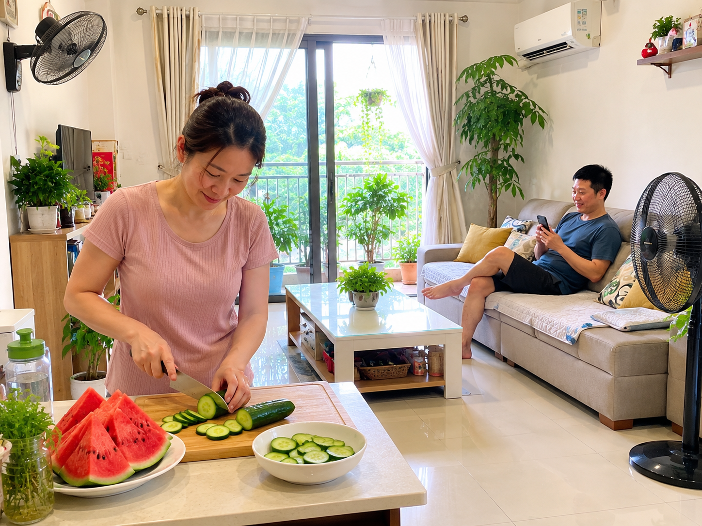 Vợ t&ocirc;i chỉ d&ugrave;ng v&agrave;i mẹo đơn giản m&agrave; căn ph&ograve;ng m&aacute;t hẳn giữa ng&agrave;y 38 độ: C&oacute; c&aacute;ch c&ograve;n gi&uacute;p điều h&ograve;a đỡ tốn điện - Ảnh 4.