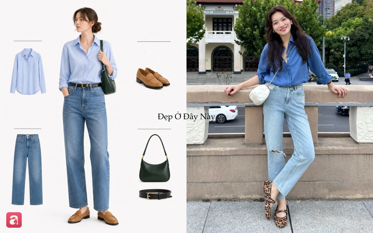 Chiếc sơ mi đa năng nhất với n&agrave;ng c&ocirc;ng sở: Mix kiểu g&igrave; cũng xinh v&agrave; quan trọng l&agrave; c&ograve;n gi&uacute;p 