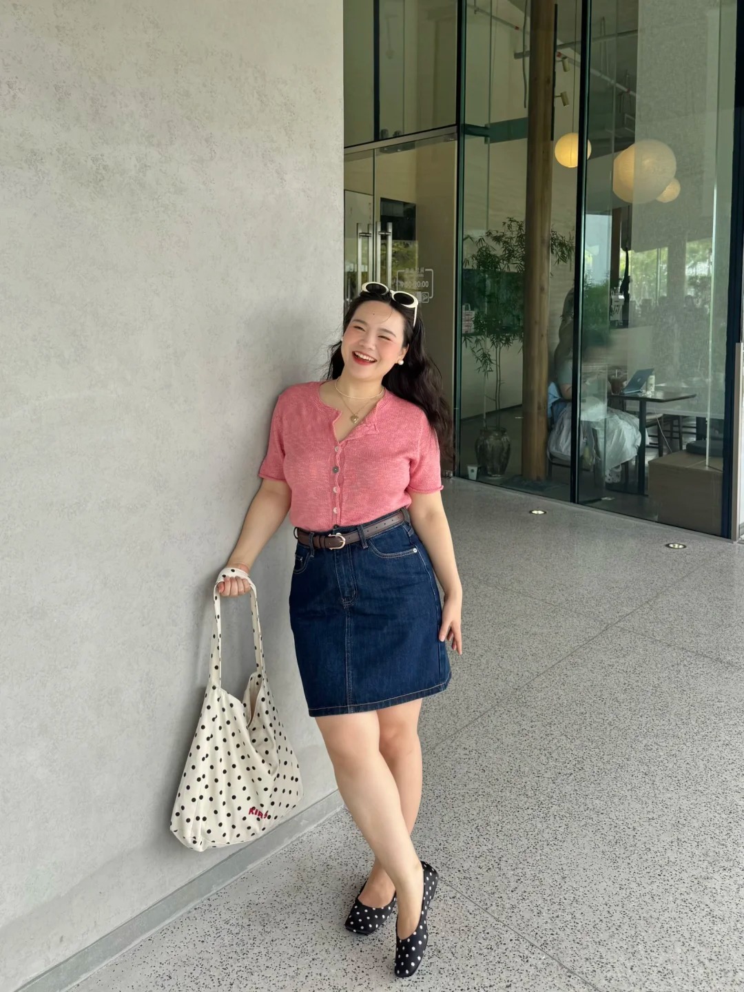 Cao 153cm, nặng 60kg nhưng vẫn mặc đẹp: B&iacute; quyết của c&ocirc; n&agrave;ng n&agrave;y kh&ocirc;ng nằm ở c&acirc;n nặng m&agrave; ở thần th&aacute;i - Ảnh 9.