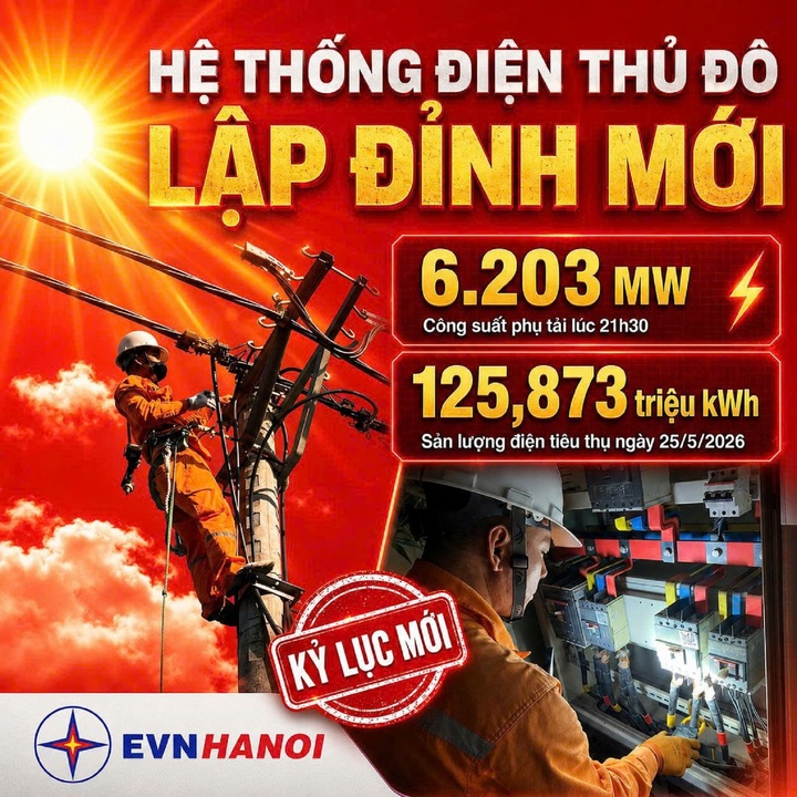 H&agrave; Nội mất điện giữa nắng n&oacute;ng đỉnh điểm , EVNHANOI giải th&iacute;ch nguy&ecirc;n nh&acirc;n - Ảnh 2.