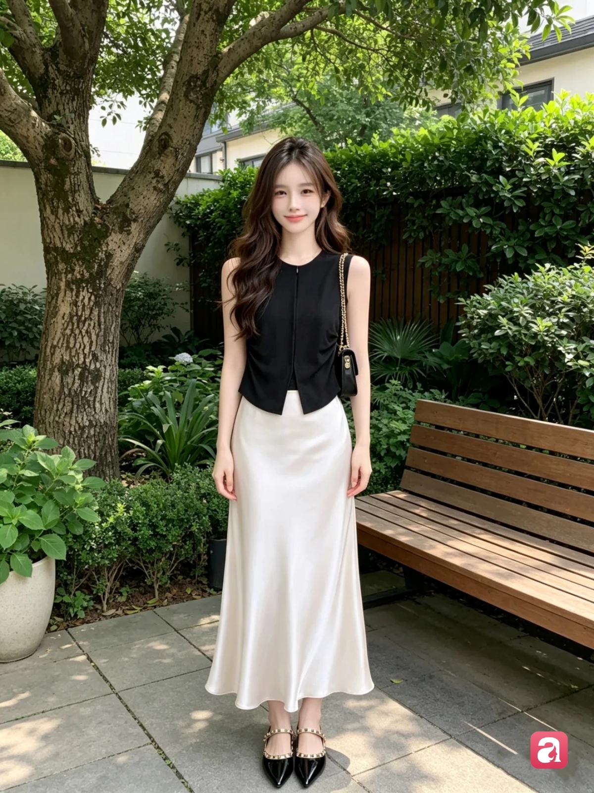 M&ugrave;a h&egrave; năm nay, hội mặc đẹp đều đang m&ecirc; kiểu ch&acirc;n v&aacute;y trắng mềm rũ n&agrave;y - Ảnh 2.