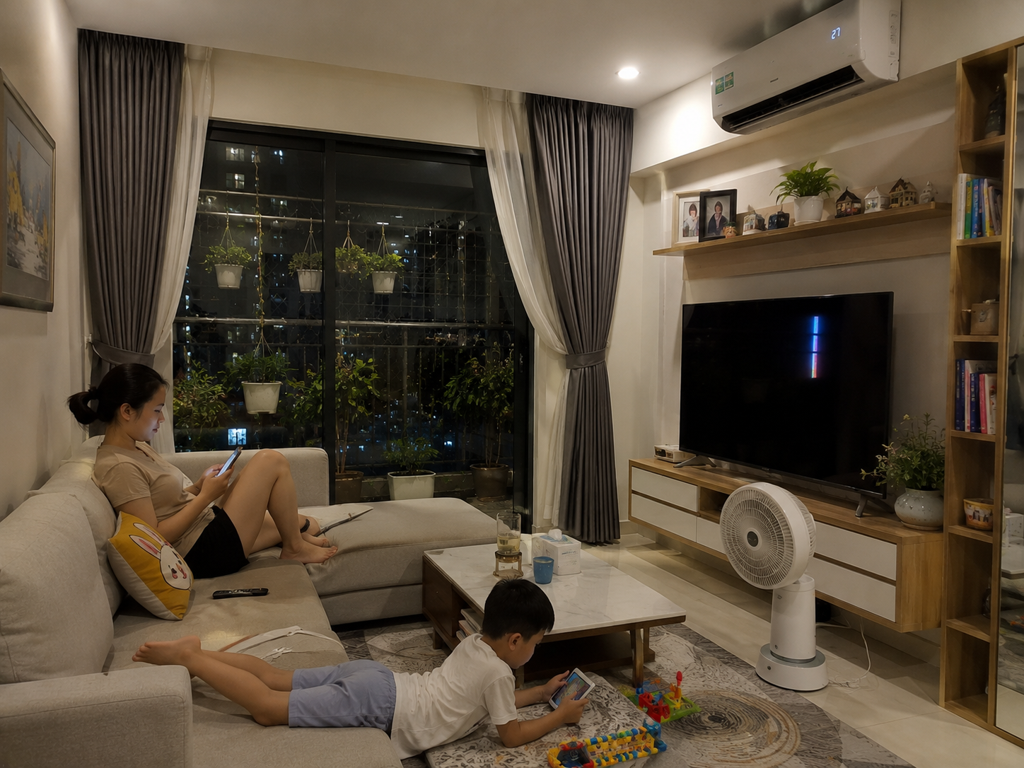 Người sống chung cư m&ugrave;a h&egrave; đang truyền nhau mẹo &ldquo;l&agrave;m m&aacute;t 2 lớp&rdquo;: Điều h&ograve;a kh&ocirc;ng phải chạy hết c&ocirc;ng suất - Ảnh 3.