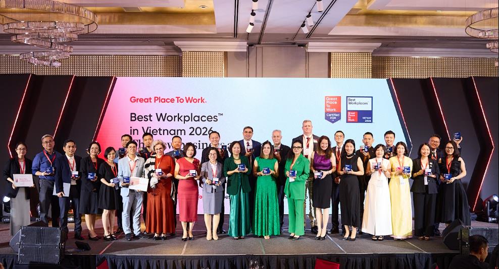 H&eacute; lộ 35 nơi l&agrave;m việc xuất sắc h&agrave;ng đầu Việt Nam năm 2026 - Ảnh 1.