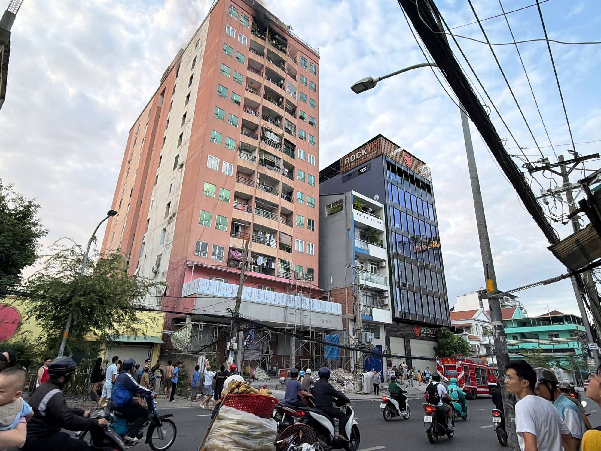 Vụ ch&aacute;y chung cư ở TPHCM: 