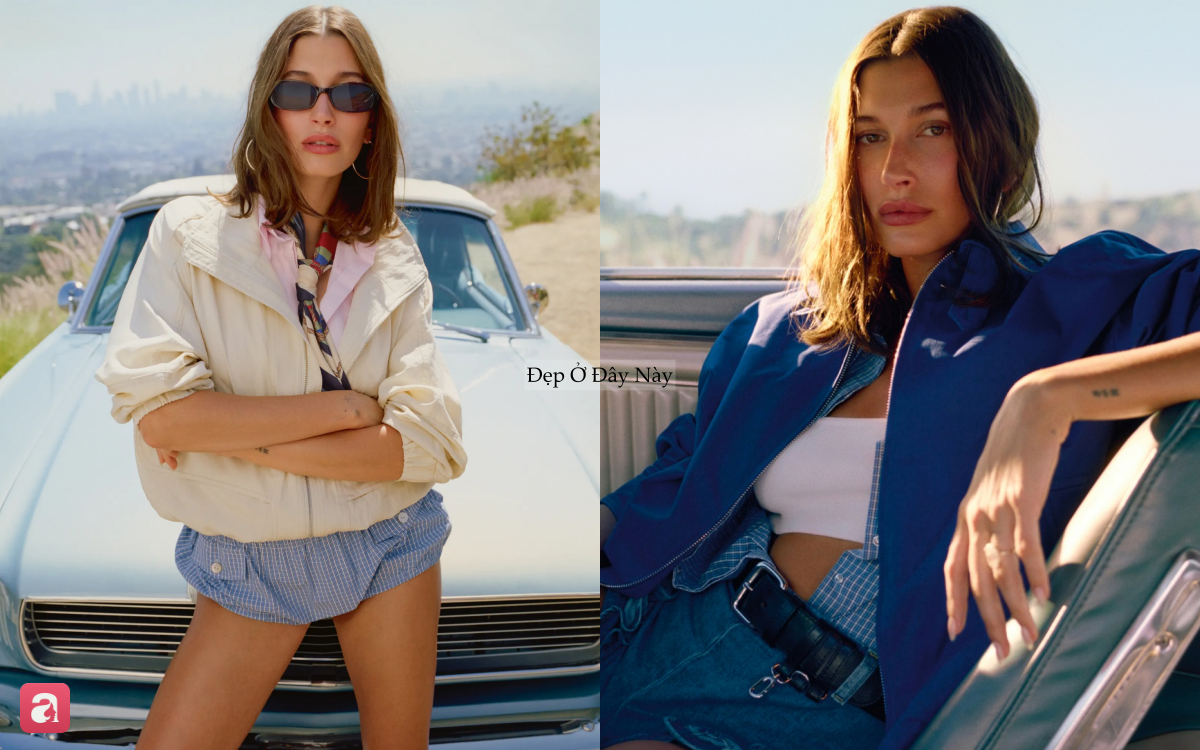 Một ng&agrave;y của Hailey Bieber chắc d&agrave;i hơn người thường: Vừa l&agrave;m mẹ vừa phủ s&oacute;ng mạng x&atilde; hội - Ảnh 1.