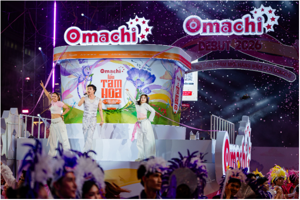 Omachi Debut 2026 - Xứ sở Tam Hoa khuấy động đại lộ Nguyễn Huệ - Ảnh 1.