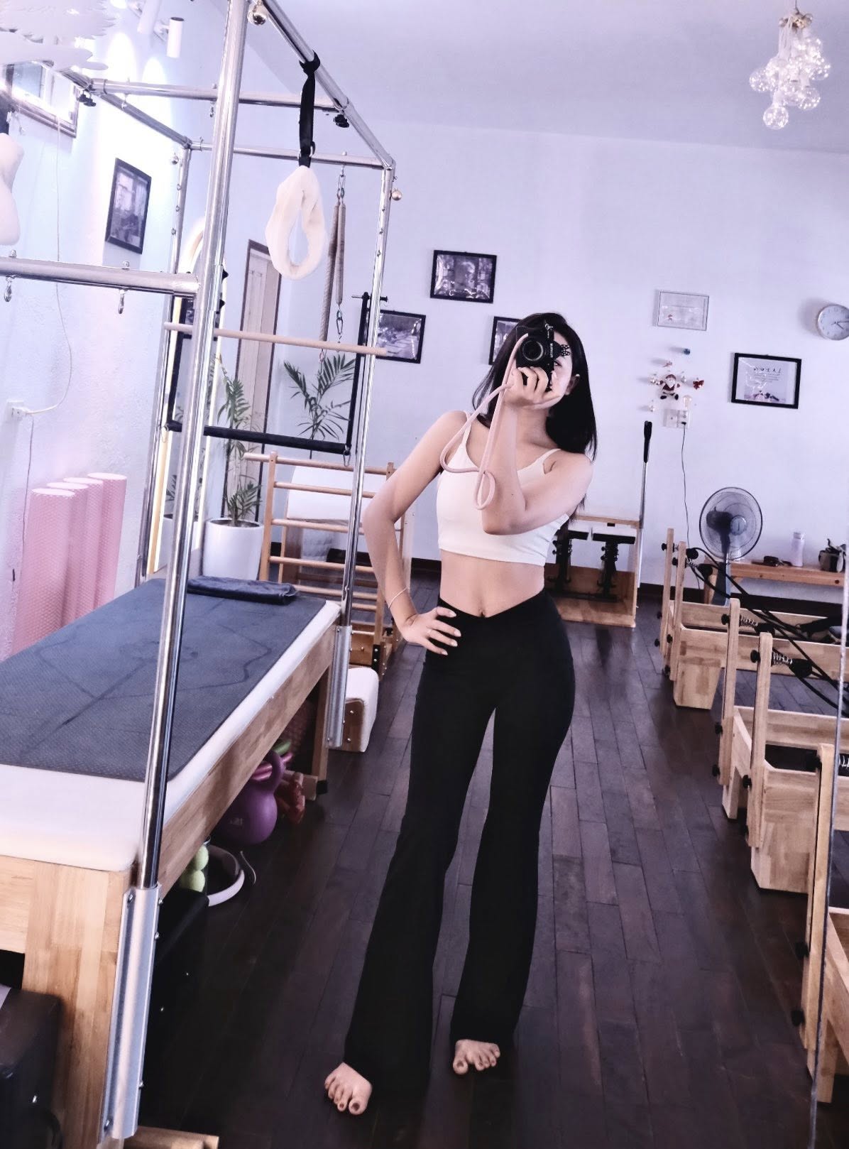 V&otilde; Nhật Linh: H&agrave;nh tr&igrave;nh lấy lại v&oacute;c d&aacute;ng sau sinh đầy cảm hứng - Ảnh 5.