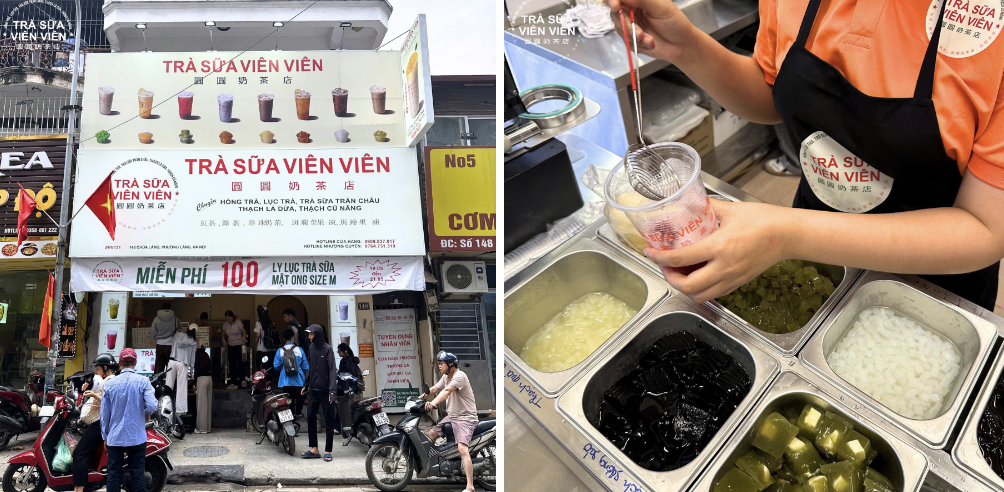 Tr&agrave; sữa gi&aacute; rẻ 7 . 000 Đồng đổ bộ H&agrave; Nội , n&oacute;ng 40 độ vẫn đ&ocirc;ng kh&aacute;ch - Ảnh 1.