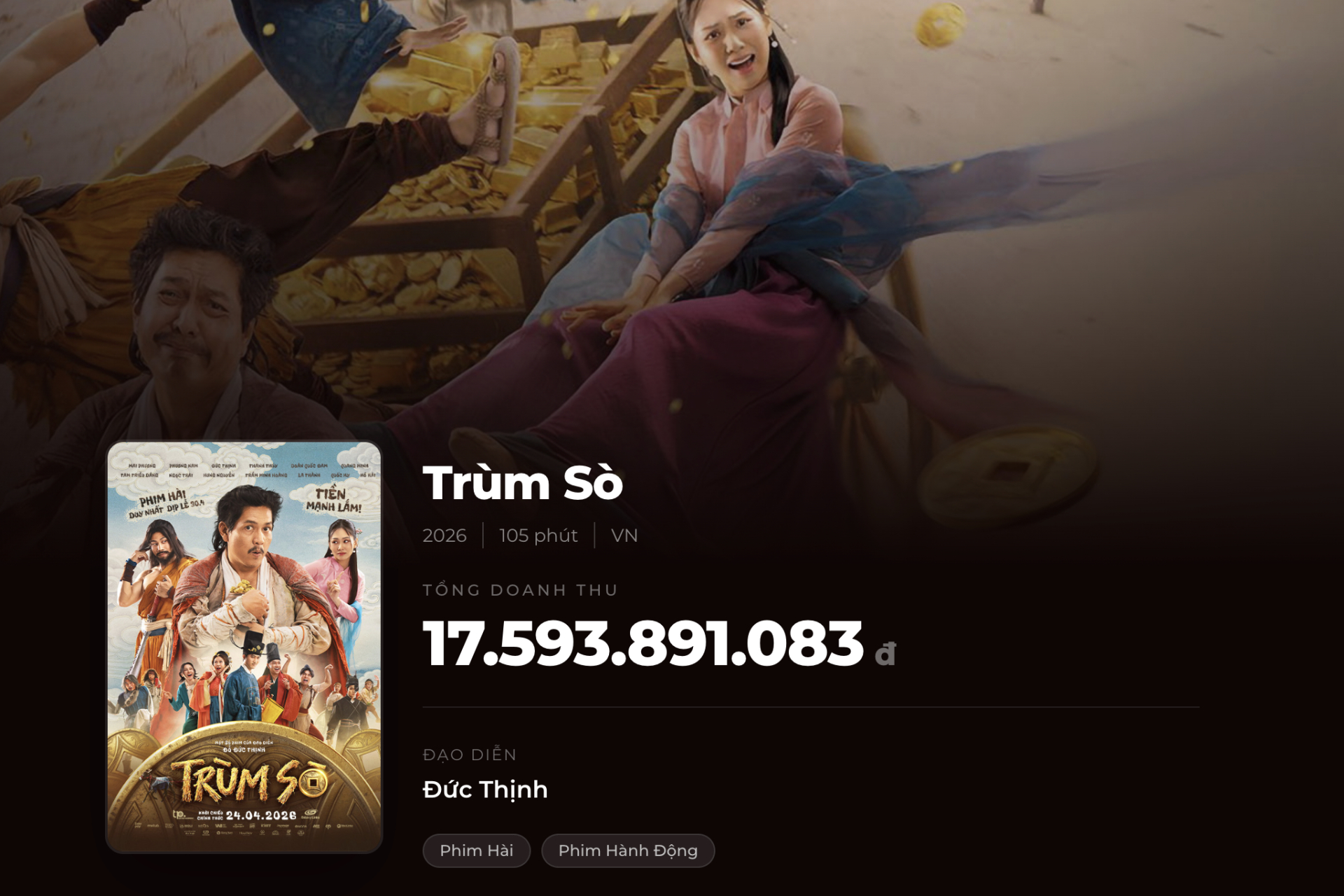 Hậu trường Tr&ugrave;m S&ograve;: Thực trạng điện ảnh việt nam năm 2026 v&agrave; C&aacute;i kết buồn của Thanh Th&uacute;y , Đức Thịnh - Ảnh 1.