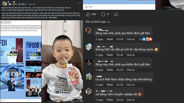 Sữa Việt được Mỹ cấp bằng sáng chế, nhiều phụ huynh thêm yên tâm khi lựa chọn cho con - Ảnh 1.