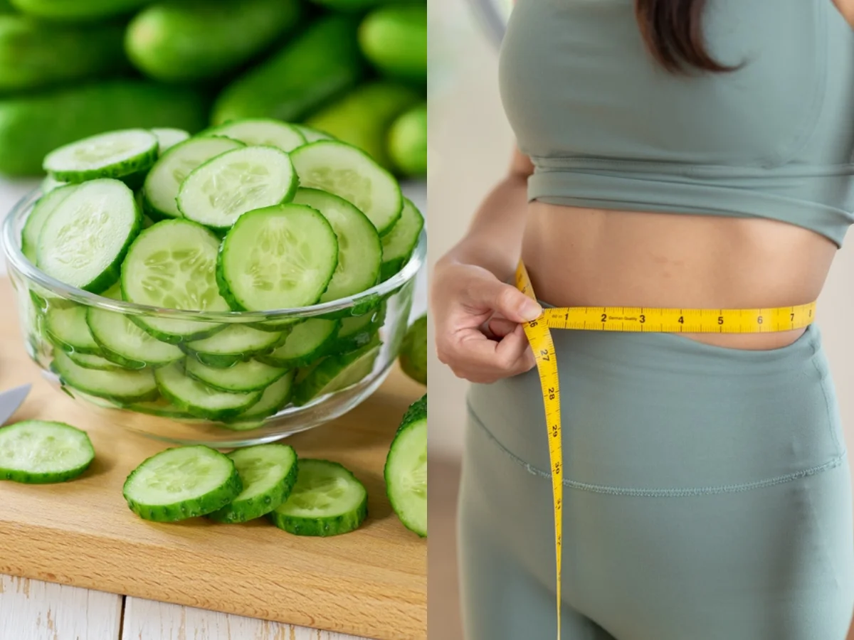 Phương pháp giảm cân bằng dưa chuột 