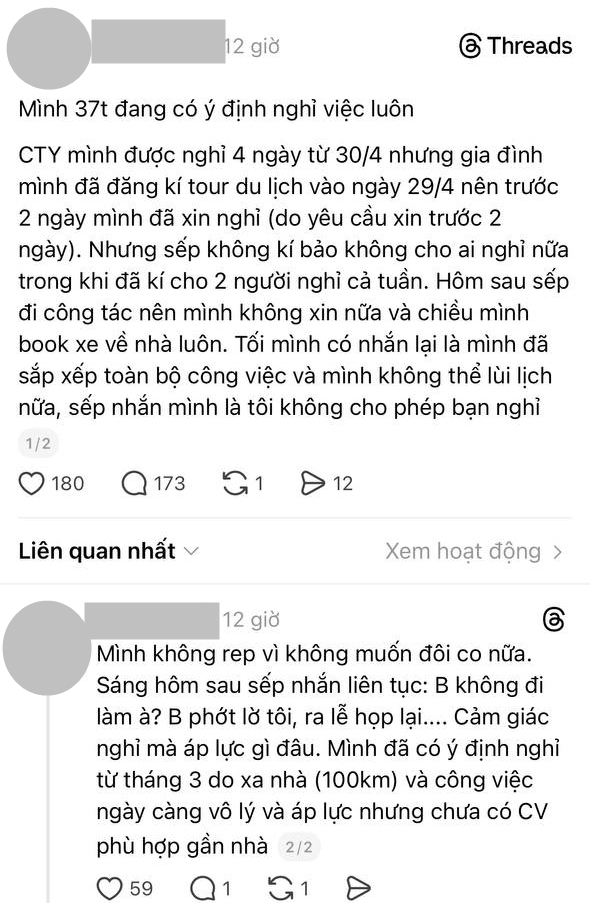 Nh&acirc;n sự xin nghỉ ph&eacute;p 4 ng&agrave;y bị từ chối: C&acirc;u chuyện g&acirc;y tranh c&atilde;i tr&ecirc;n mạng x&atilde; hội - Ảnh 1.