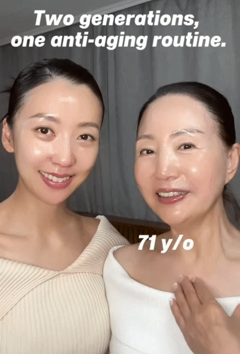 Mẹ 71 tuổi, con g&aacute;i 43 tuổi m&agrave; da dẻ vẫn căng mịn, hồng h&agrave;o: B&iacute; quyết nằm ở c&aacute;ch d&ugrave;ng retinol &iacute;t người để &yacute; - Ảnh 1.