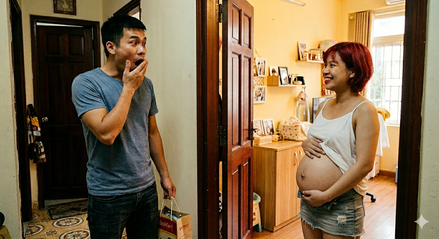 4 năm kh&ocirc;ng gặp, nay nghe tin vợ cũ mang thai n&ecirc;n t&ocirc;i t&ograve; m&ograve; t&igrave;m tới nh&agrave; v&agrave; gần như kh&ocirc;ng nhận ra người đứng trước mặt m&igrave;nh- Ảnh 1.