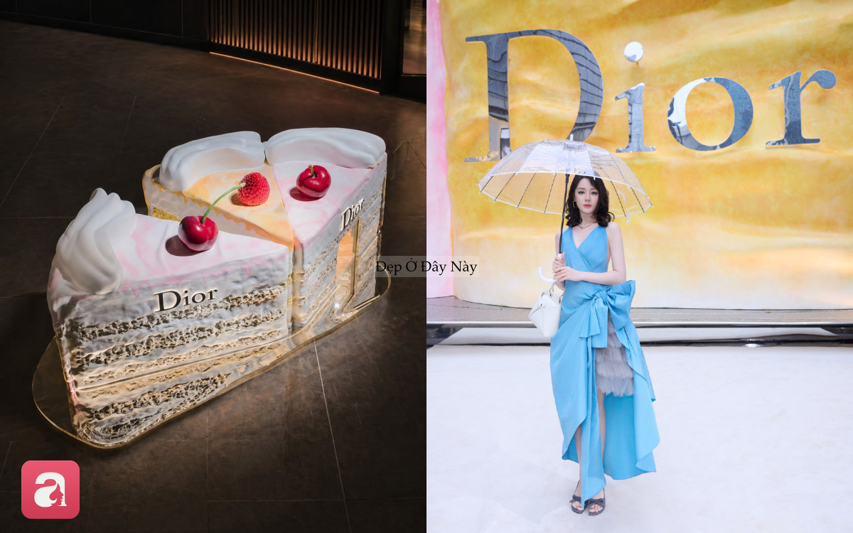 Cửa h&agrave;ng b&aacute;nh ngọt đẹp như truyện cổ t&iacute;ch của Dior khiến d&acirc;n t&igrave;nh 