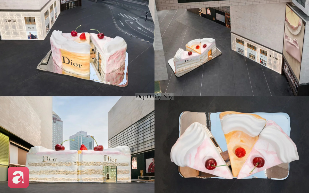Cửa h&agrave;ng b&aacute;nh ngọt đẹp như truyện cổ t&iacute;ch của Dior khiến d&acirc;n t&igrave;nh 