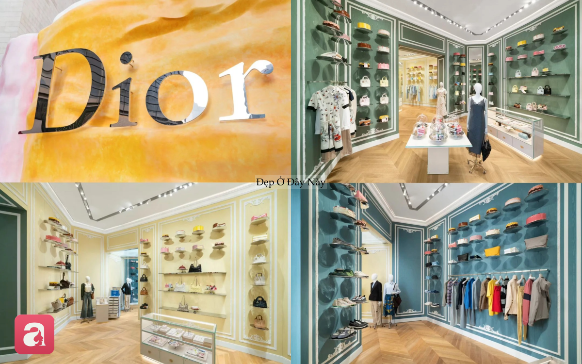 Cửa h&agrave;ng b&aacute;nh ngọt đẹp như truyện cổ t&iacute;ch của Dior khiến d&acirc;n t&igrave;nh 