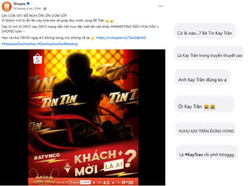 Đảo Hoa Hậu v&agrave; loạt show khuấy động kh&ocirc;ng kh&iacute; dịp sale th&aacute;ng 5 tr&ecirc;n Shopee - Ảnh 3.
