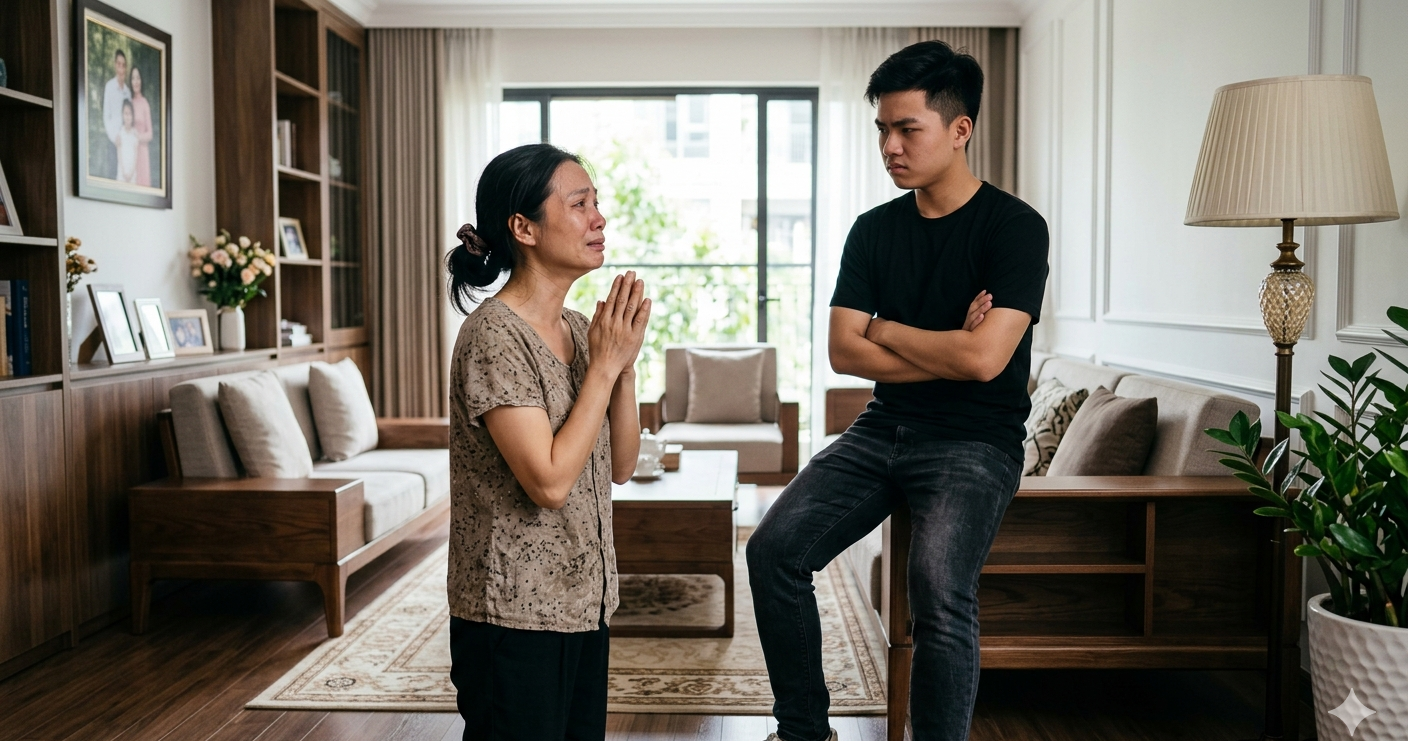 T&ocirc;i &acirc;m thầm đưa tiền cho con ri&ecirc;ng của chồng v&igrave; sợ mang tiếng, để rồi một ng&agrave;y ch&iacute;nh đứa trẻ đ&oacute; d&ugrave;ng b&iacute; mật n&agrave;y &eacute;p ngược lại t&ocirc;i- Ảnh 1.