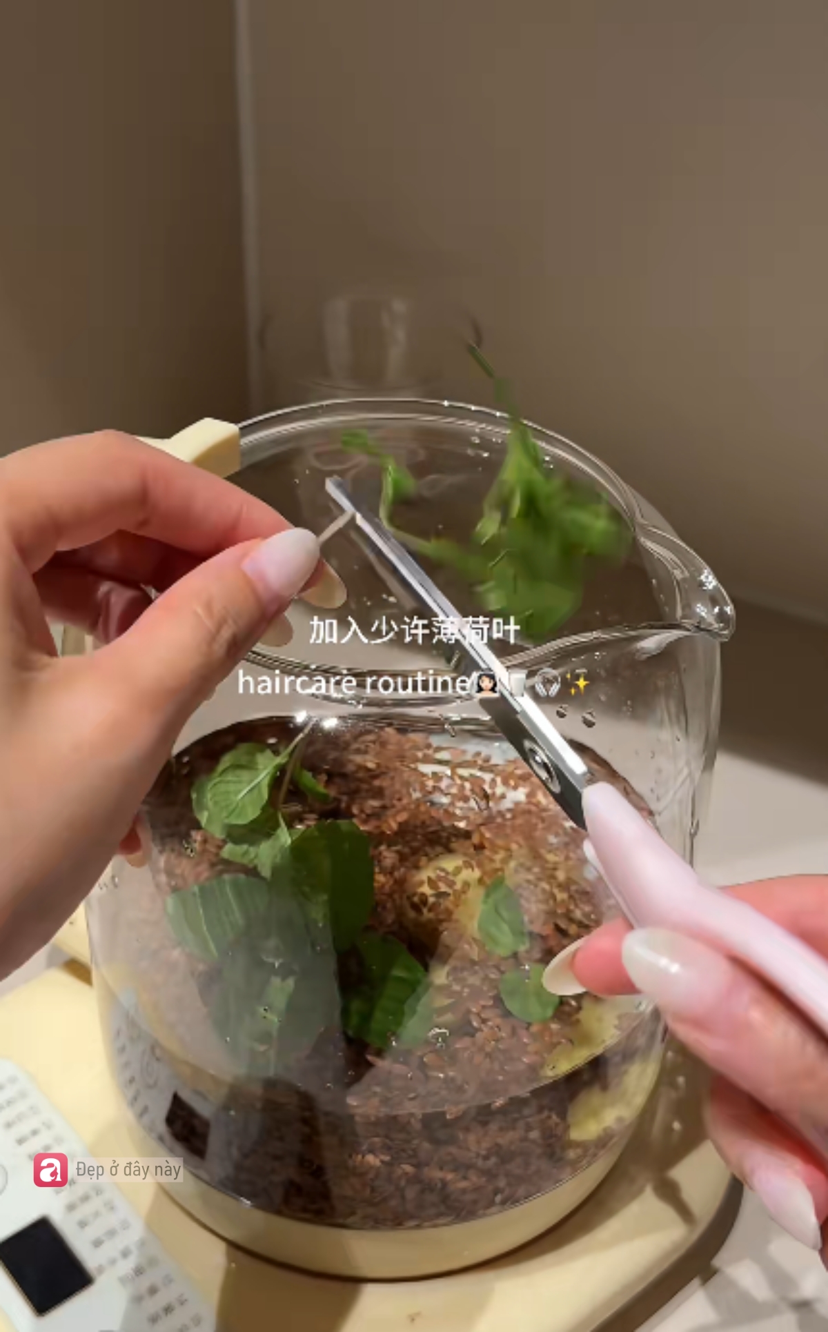Ủ t&oacute;c kiểu &ldquo;detox&rdquo; da đầu: Hạt lanh, gừng v&agrave; bạc h&agrave; đang được khen hết lời - Ảnh 3.