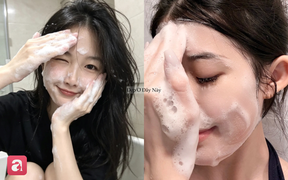 Th&ocirc;ng minh l&agrave; phải d&ugrave;ng sữa rửa mặt kiểu n&agrave;y: Vừa tiết kiệm vừa l&agrave;m sạch da hiệu quả - Ảnh 1.