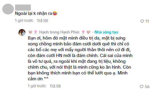 Trần B&iacute;ch Hạnh lần đầu l&ecirc;n tiếng về nhan sắc g&acirc;y tranh c&atilde;i với Vũ Văn Thanh - Ảnh 2.