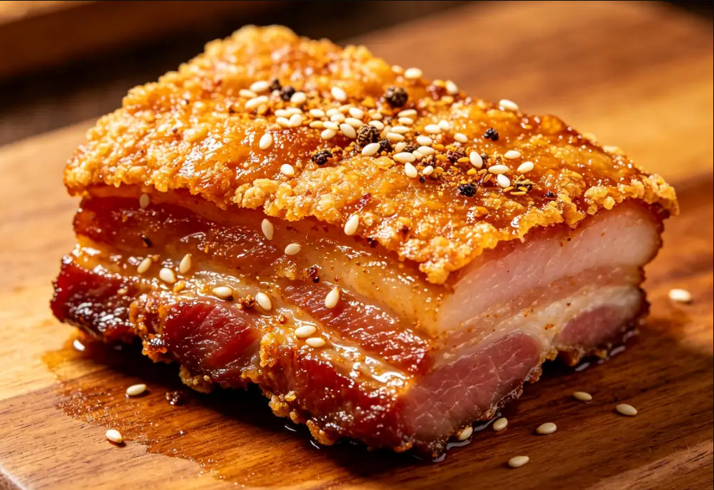 Thịt ba chỉ quay gi&ograve;n rụm: Nắm vững c&aacute;c bước quan trọng n&agrave;y để c&oacute; được lớp da v&agrave;ng n&acirc;u, gi&ograve;n tan  - Ảnh 3.