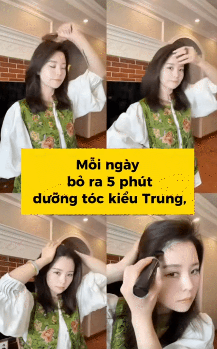 Chi&ecirc;u dưỡng t&oacute;c đen mượt, giảm t&oacute;c bạc của 