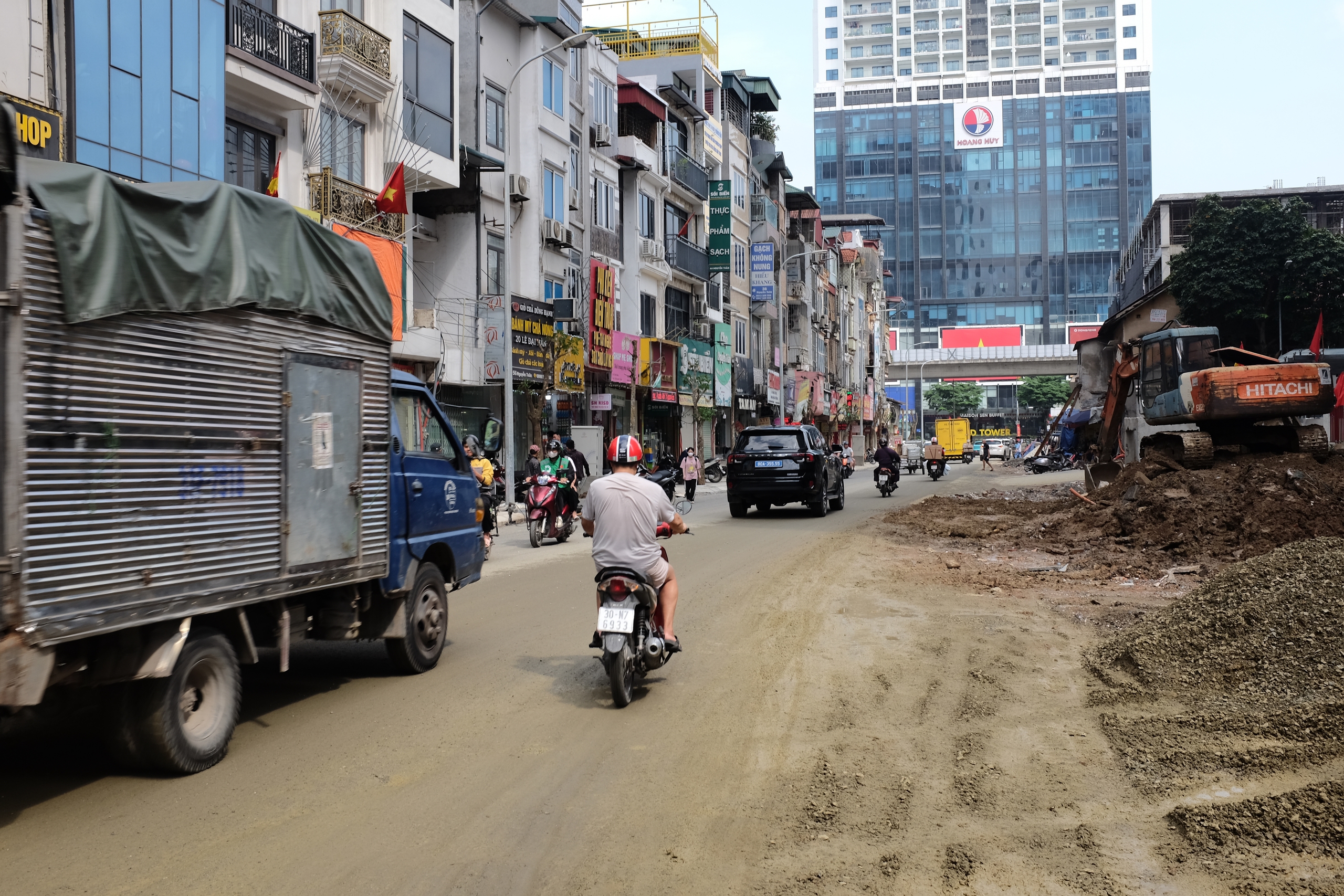 Diện mạo đường Nguyễn Tuân ngay lúc này - Ảnh 6.