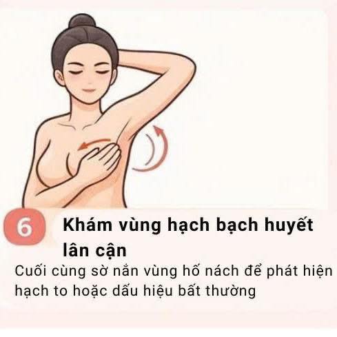 Chuyên gia Ung thư bệnh viện Bạch Mai hướng dẫn chi tiết 5 phút tự khám ngực tại nhà để phát hiện sớm ung thư vú - Ảnh 8.