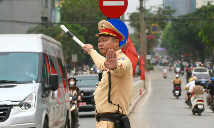 Cấm phương tiện H&agrave; Nội từ 11 - 13 / 5 để phục vụ đại hội đại biểu to&agrave;n quốc Mặt trận Tổ quốc - Ảnh 1.