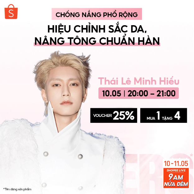 Serum chống nắng mới của AHC ch&agrave;o s&acirc;n Shopee với livestream v&agrave; ưu đ&atilde;i hấp dẫn - Ảnh 2.