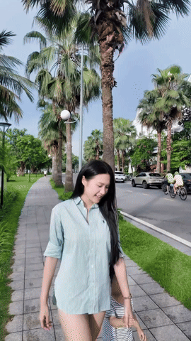 Do&atilde;n Hải My tỏa s&aacute;ng với đ&ocirc;i ch&acirc;n d&agrave;i v&agrave; nhan sắc tự nhi&ecirc;n qua camera thường - Ảnh 2.