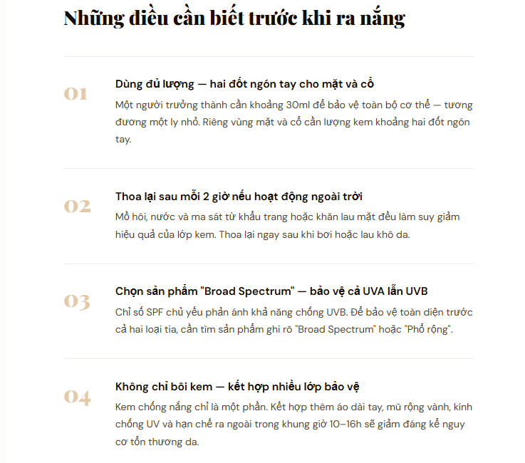Nắng nóng gay gắt, nhiều người vẫn bôi kem chống nắng sai cách khiến da