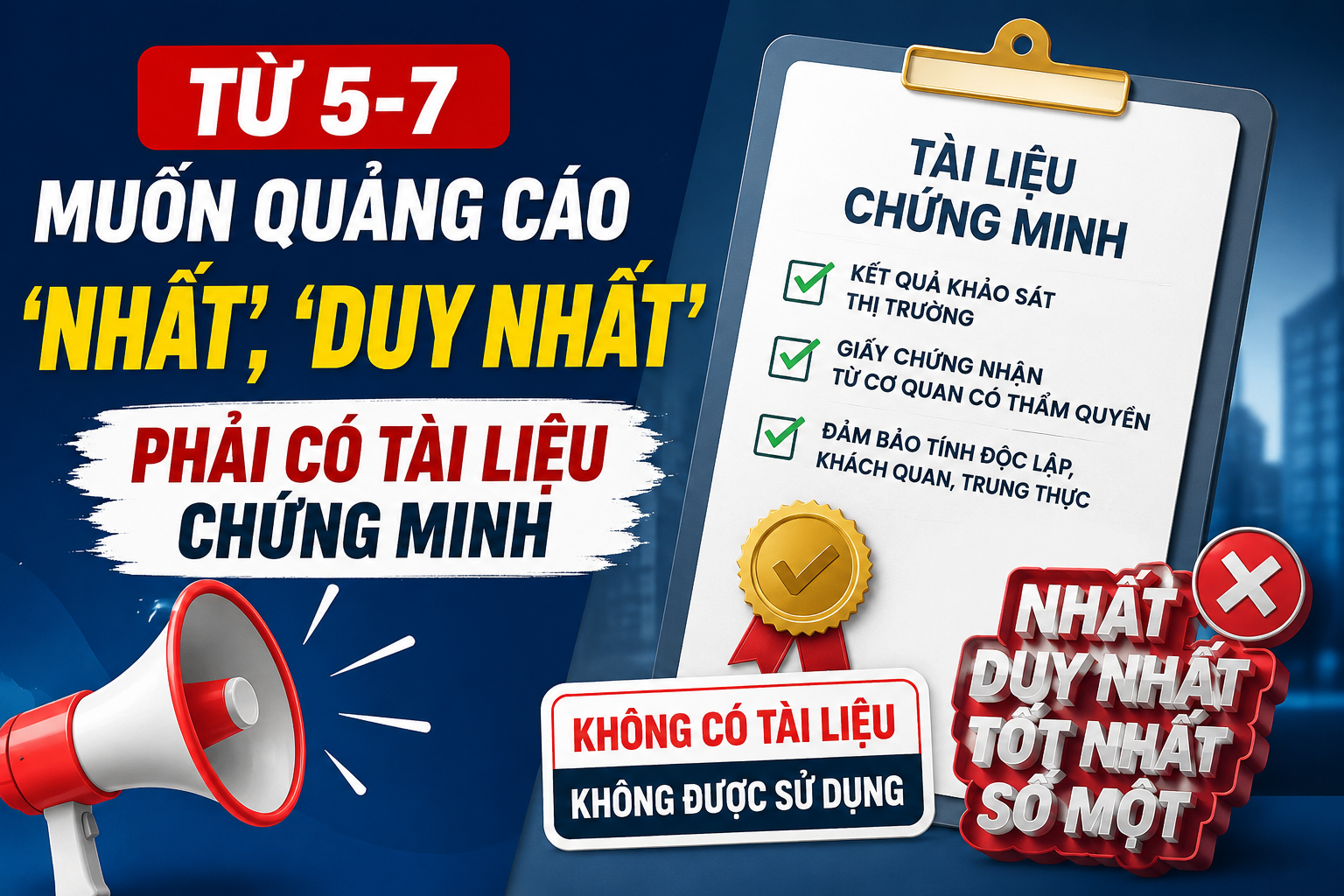 Quảng c&aacute;o &ldquo; nhất &rdquo; , &ldquo; duy nhất &rdquo; cần chứng minh theo Th&ocirc;ng tư 12 / 2026 / TT - BVHTTDL - Ảnh 1.