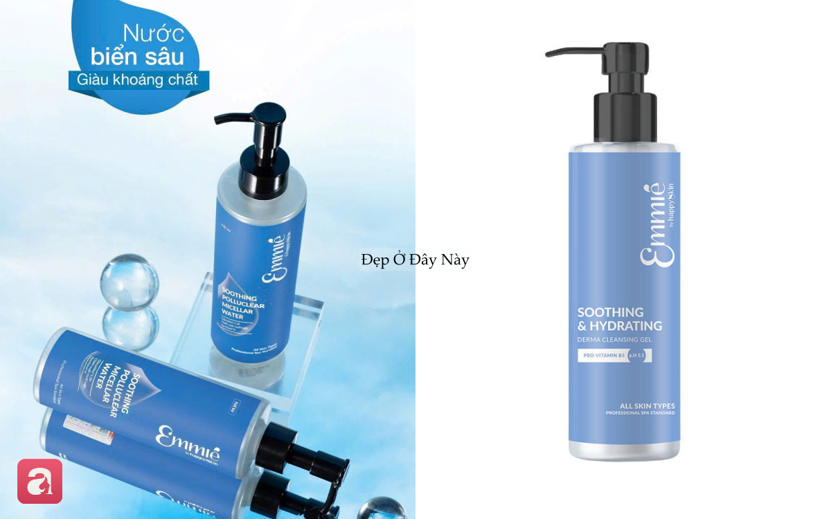 5 lọ nước tẩy trang