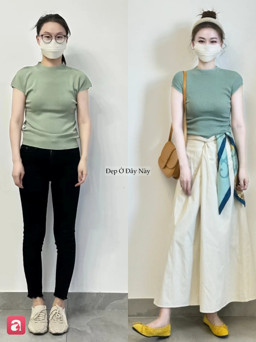 Nh&igrave;n loạt ảnh n&agrave;y mới hiểu: Phối đồ đ&uacute;ng c&aacute;ch gi&uacute;p bạn trẻ ra 5 tuổi! - Ảnh 2.
