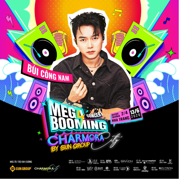Mega Booming - Charmora City: Sẵn s&agrave;ng b&ugrave;ng nổ với 18 nghệ sĩ khủng v&agrave;o ng&agrave;y 13/6 - Ảnh 2.