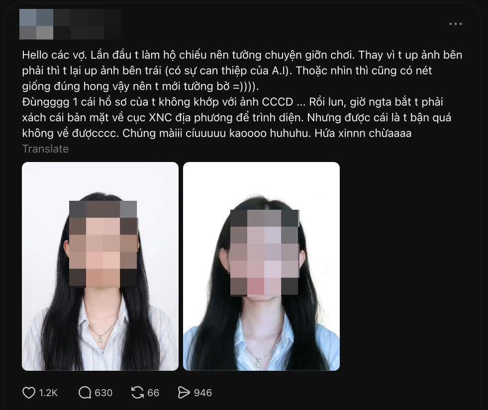 Cảnh b&aacute;o sử dụng ảnh AI cho hộ chiếu: Rắc rối giấy tờ kh&ocirc;ng đ&aacute;ng c&oacute; - Ảnh 1.