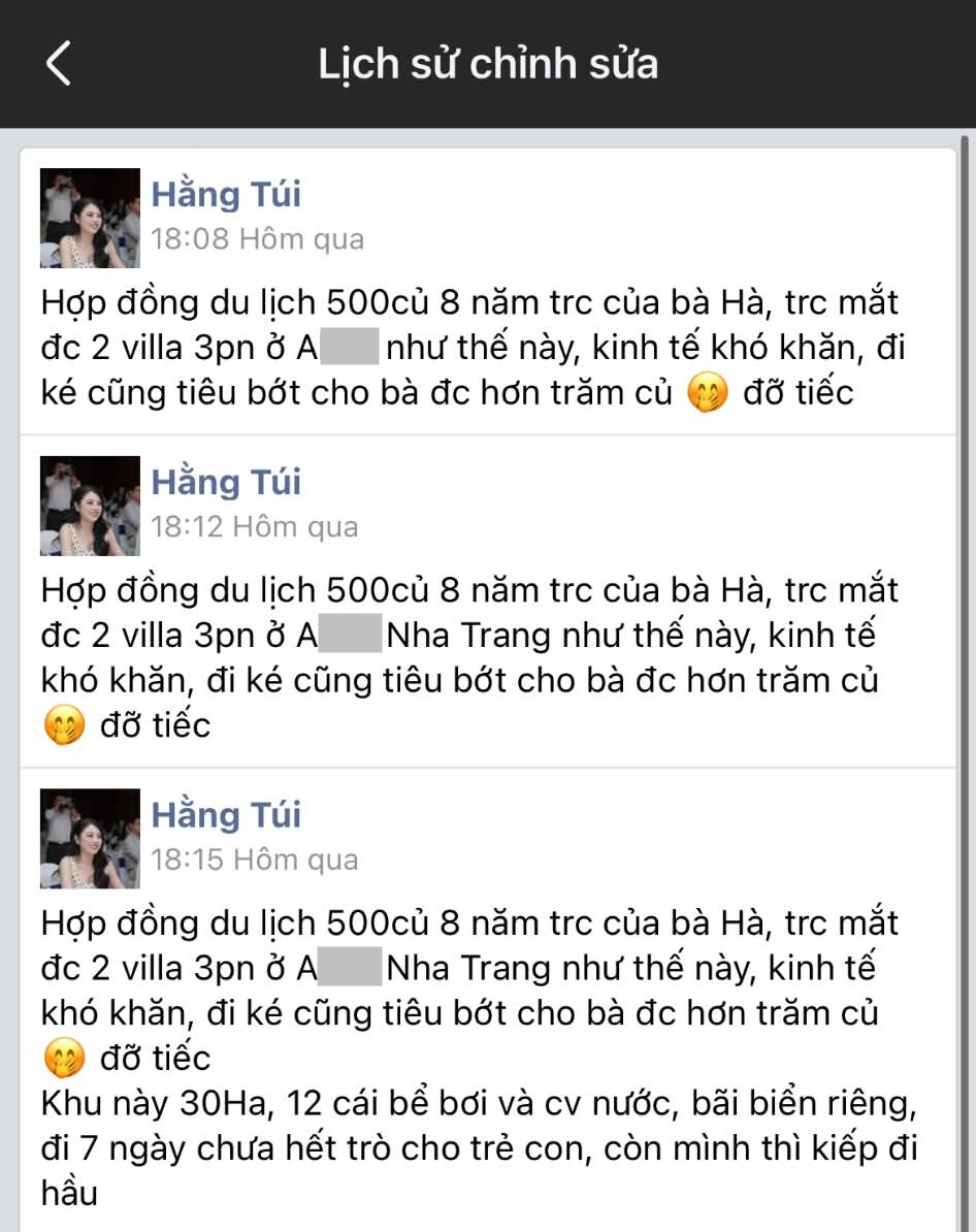 Hằng T&uacute;i v&agrave; H&agrave; Anh c&ocirc;ng khai tranh luận về hợp đồng kỳ nghỉ 2026 - Ảnh 4.