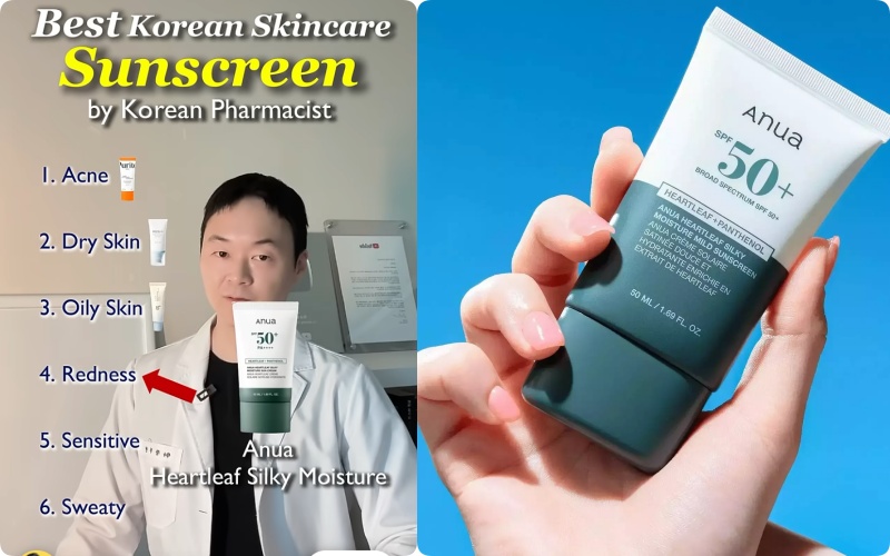 Kem chống nắng cho da mụn đến da dầu, da khô...: Đây là những sản phẩm được chuyên gia da liễu Hàn Quốc đánh giá cao - Ảnh 8.